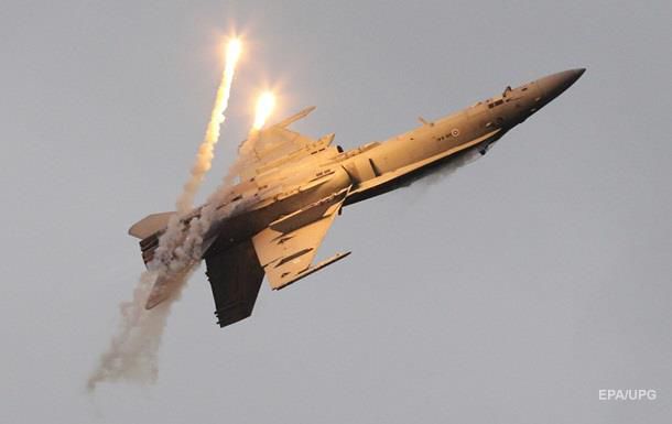 В Великобритании разбился истребитель США.