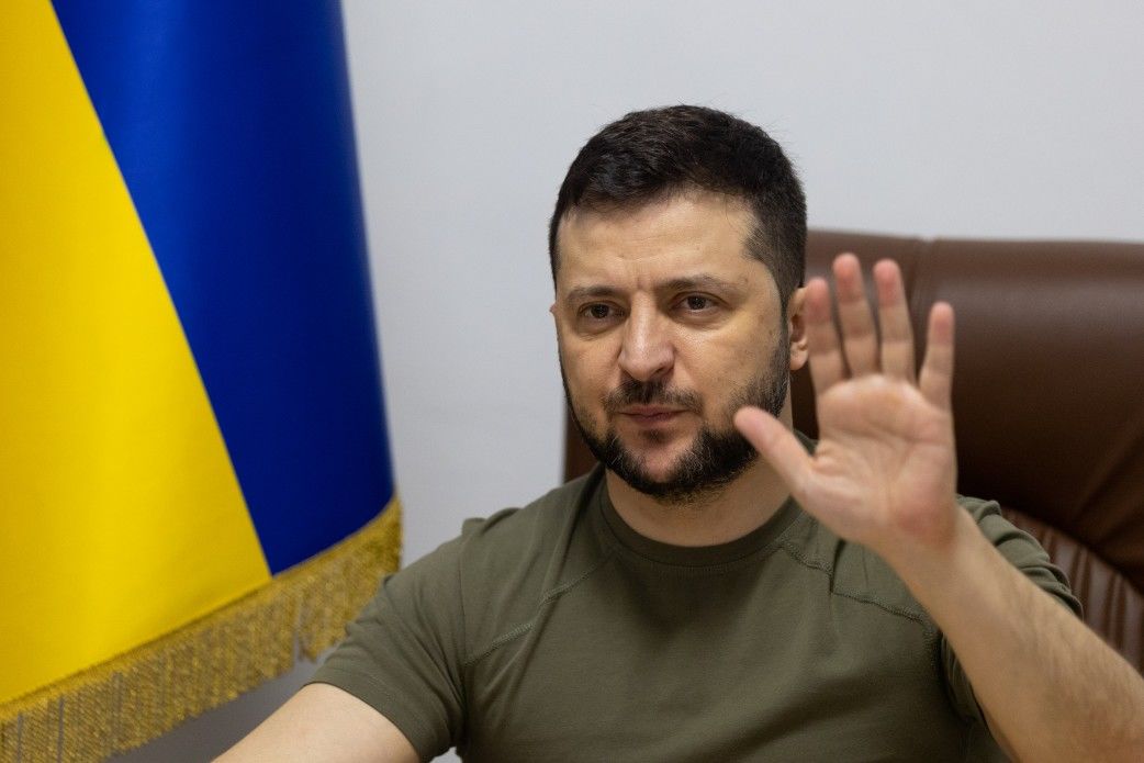 Президент Украины Владимир Зеленский.