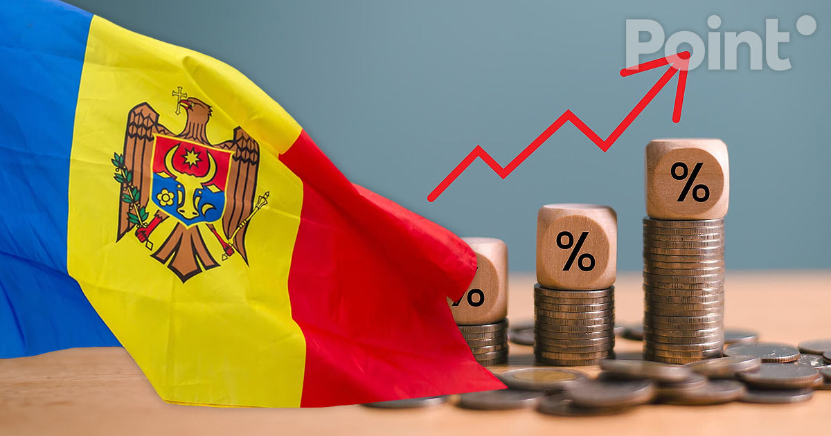 За 4 года совокупный уровень инфляции в Молдове составил около 66%.