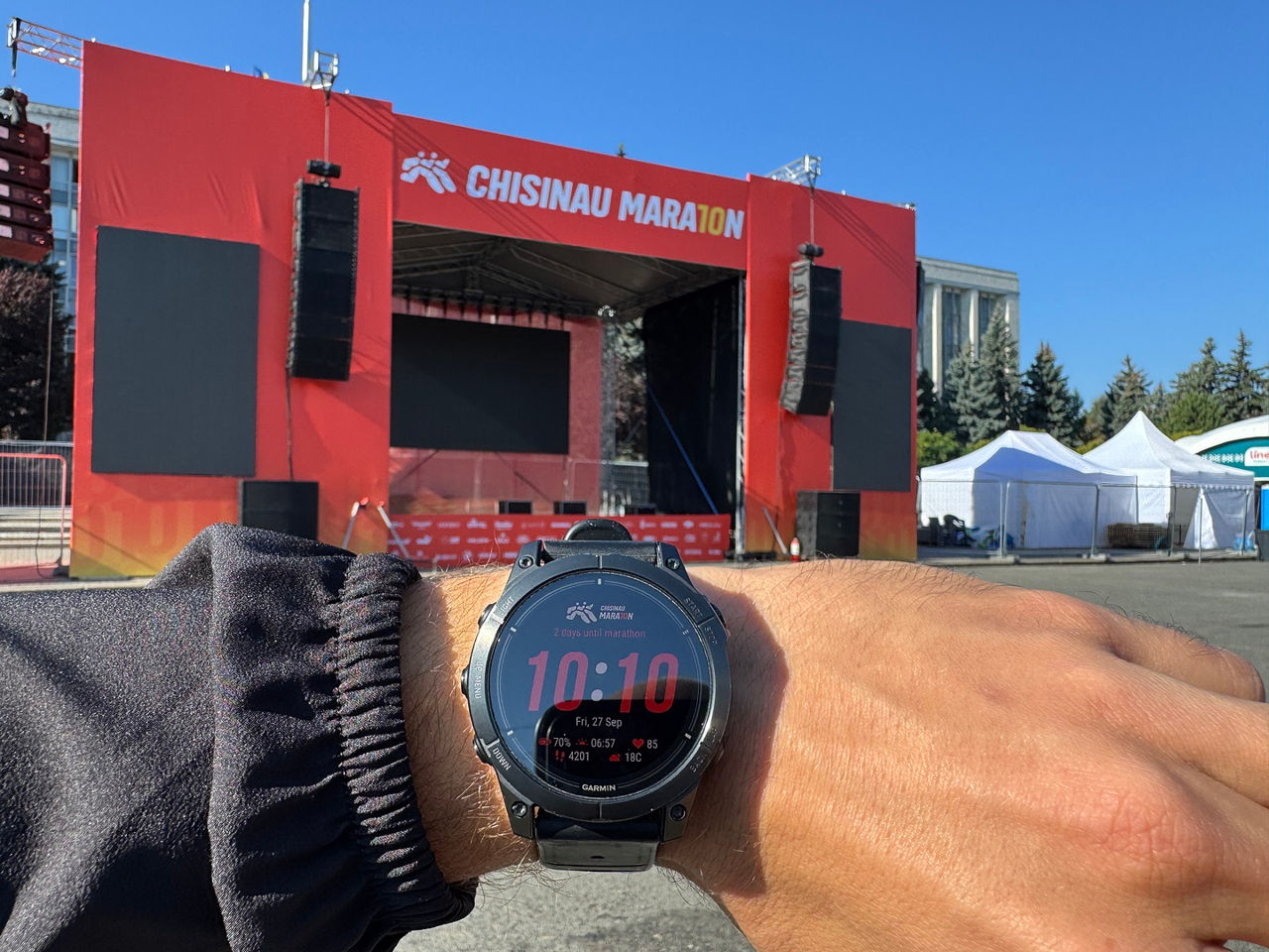 Chisinau Marathon: Спортивный городок открыт – получи стартовый пакет.