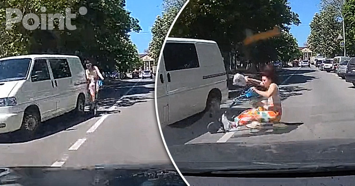В Рышканах женщина на электросамокате столкнулась с автомобилем.