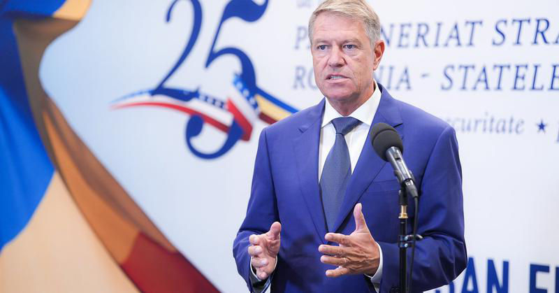 Президент Румынии Клаус Йоханнис.