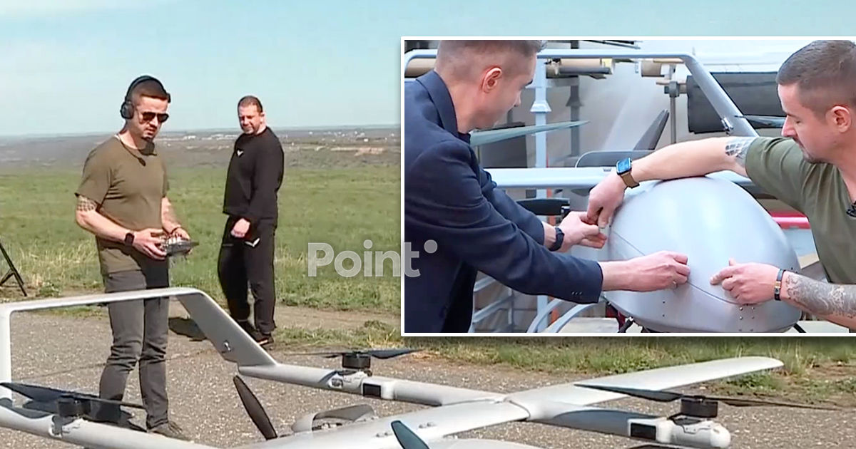 O companie românească cu producție la Chișinău a testat drone la Vadul lui Vodă.