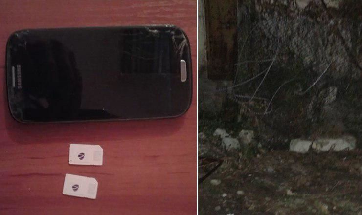 В результате запрещенные предметы так и не попали в руки заключенным.