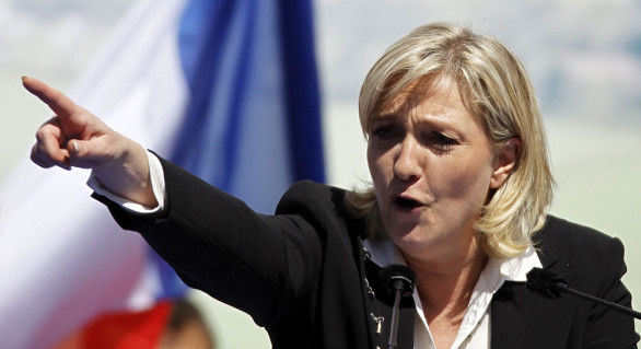 Marine Le Pen, favorită pentru a câștiga primul tur al alegerilor prezidențiale din Franța. 