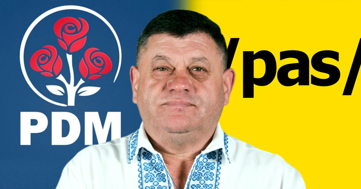 В Сипотенах примар, дважды избранный от ДПМ, перешел в PAS. Коллаж: Point.md