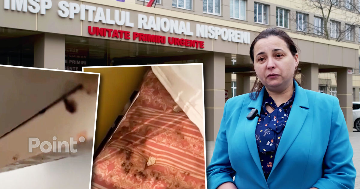 Șefa spitalului din Nisporeni, după scandal: Am făcut tot ce a depins de mine.