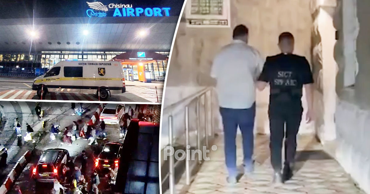 Autorul alertelor false cu bombă de la Aeroport, reținut.