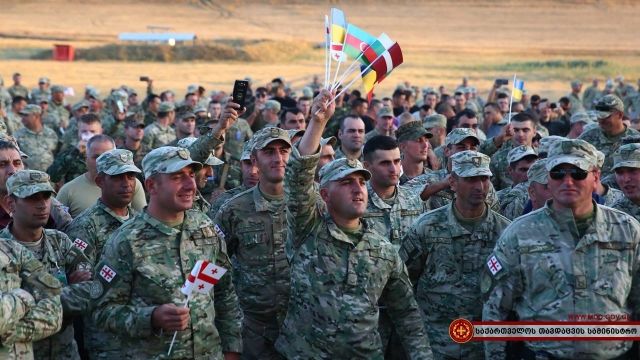 Целью учений является улучшение взаимодействия грузинских военных со своими коллегами из США.