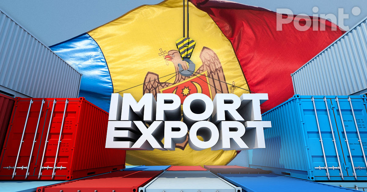 Importăm de trei ori mai mult decât exportăm: Deficitul comercial al Moldovei a ajuns la 5,8 miliarde de dolari.