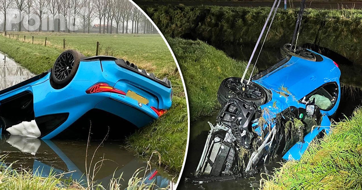 Cea mai nouă mașină sport BMW de 225.000 de dolari s-a prăbușit în timpul unui test drive jurnalistic.