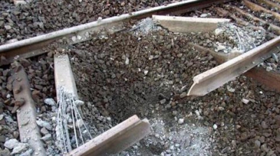 Explozia a avut loc în această dimineaţa la ora 4:10. Circulaţia transportului feroviar nu a fost perturbată.