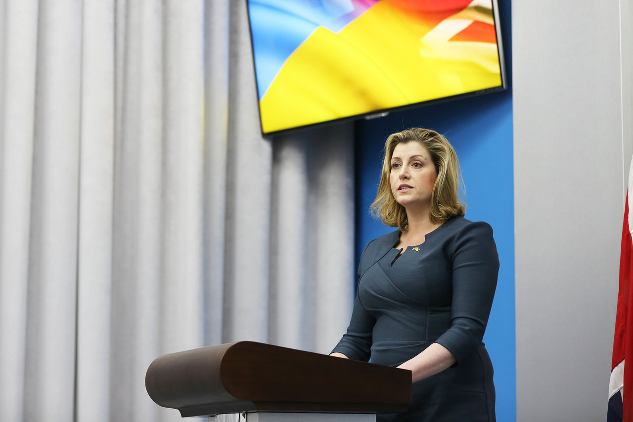 Глава британского министерства по международному развитию Пенни Мордонт.