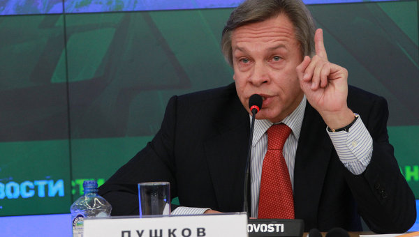 «В Вашингтоне должны понять, что Россия уже перестала быть политической колонией США», - написал в субботу Пушков в Twitter. Фото: ria.ru