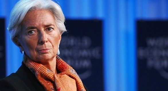 Christine Lagarde, directorul Fondului Monetar Internaţional.