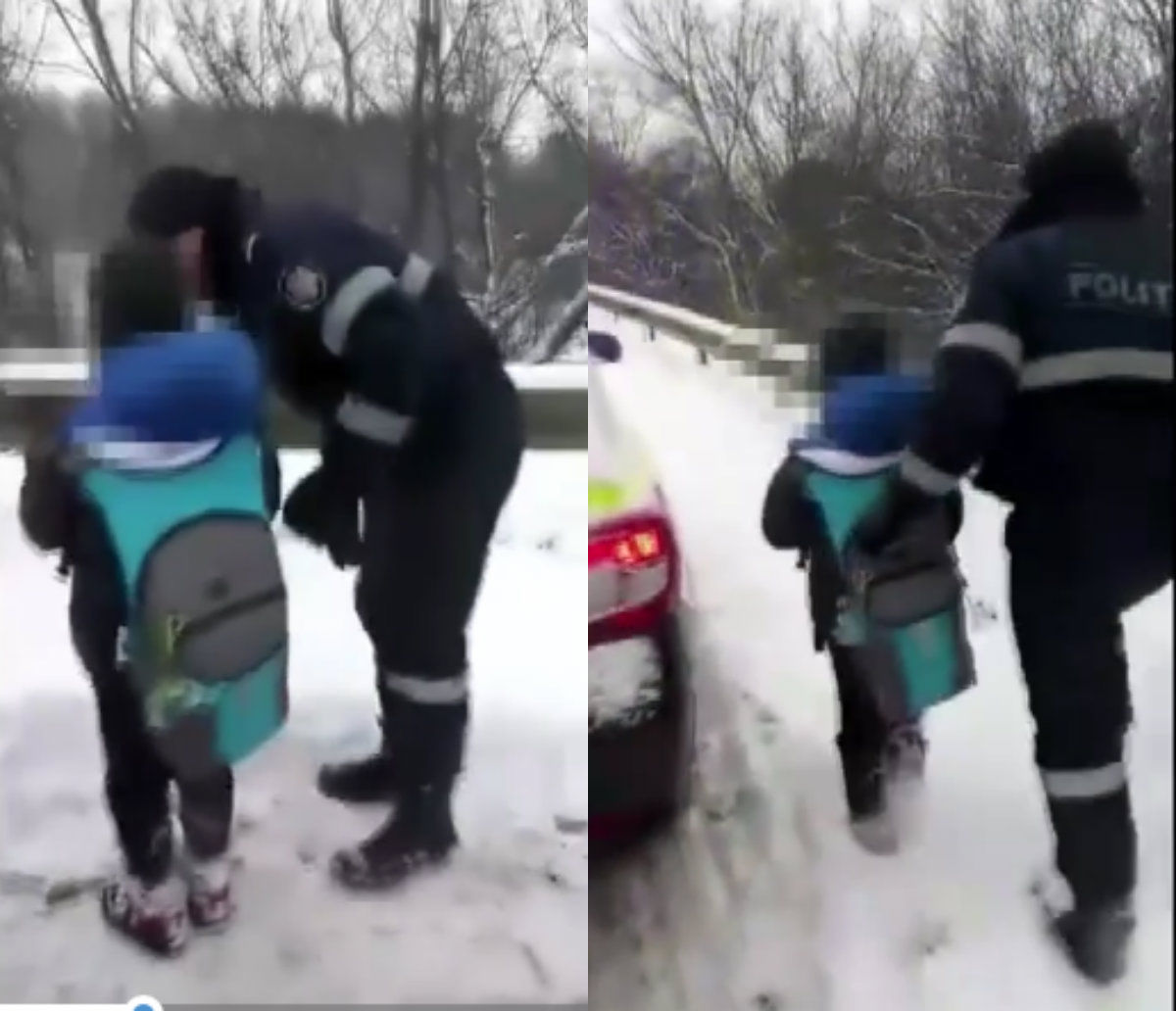 Встревоженные и удивленные родители мальчика поблагодарили стражей порядка за оказанную заботу.