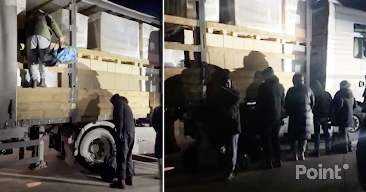 Șase migranți ilegali, depistați ascunși într-un camion la frontiera moldo-ucraineană.