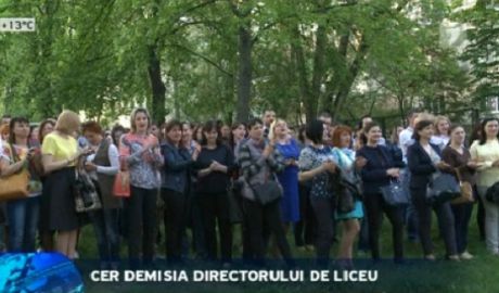 В лицее «Данте Алигьери» возобновились акции протеста.