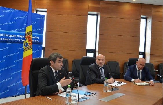 Moldova a informat şefii misiunilor diplomatice despre organizarea controlului în comun moldo-ucrainean în punctul de trecere a frontierei „Cuciurgan-Pervomaisc”.