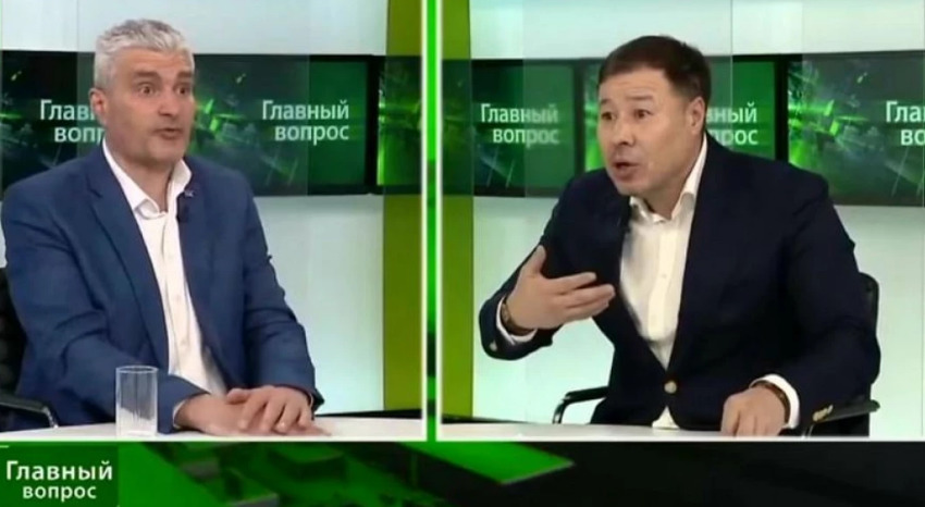 Слусарь - Цырде: Ваш президент коррумпированный тип.