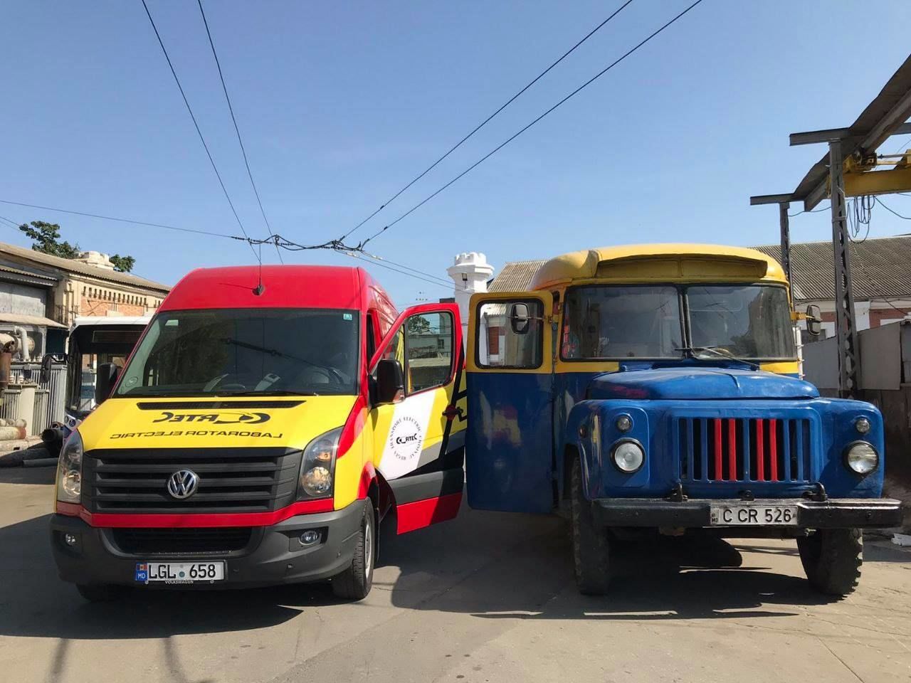 Управление электротранспорта Кишинева получило новую мобильную электролабораторию.
