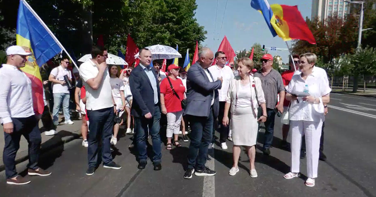 Opoziția organizează un miting în Capitală: Moldova suntem noi.