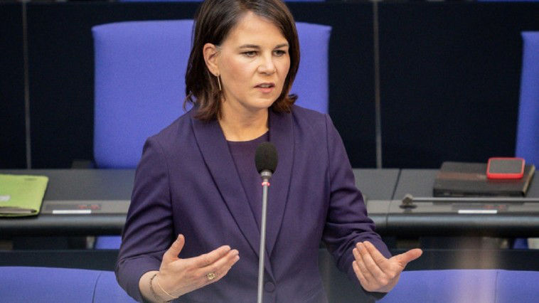 Глава МИД Германии Анналена Бербок.
