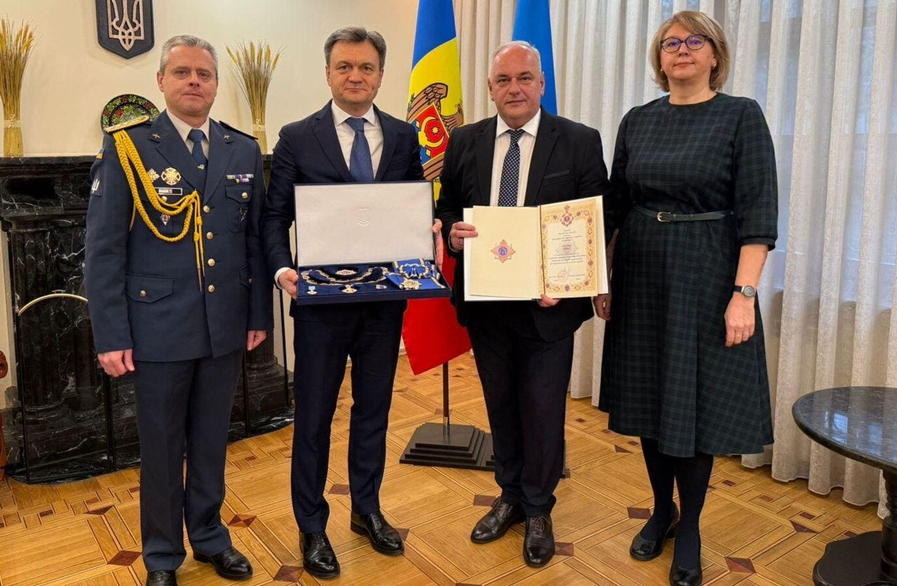 Recean, distins cu Ordinul Prințul Iaroslav cel Înțelept de gradul I pentru contribuția sa în cooperare.