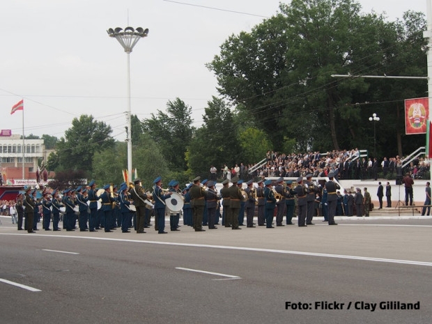 Ziua Victoriei asupra fascismului este sarbatorita cu mult fast si la Tiraspol.