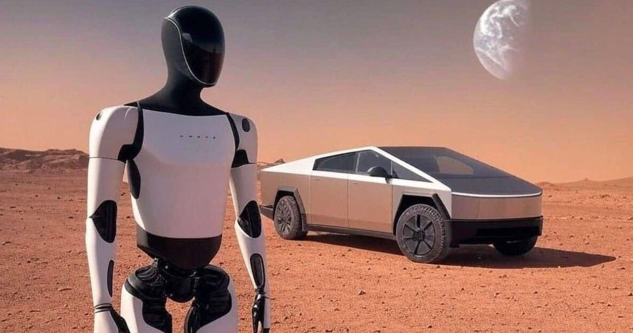 Маск анонсировал полет Starship на Марс с человекоподобным роботом.