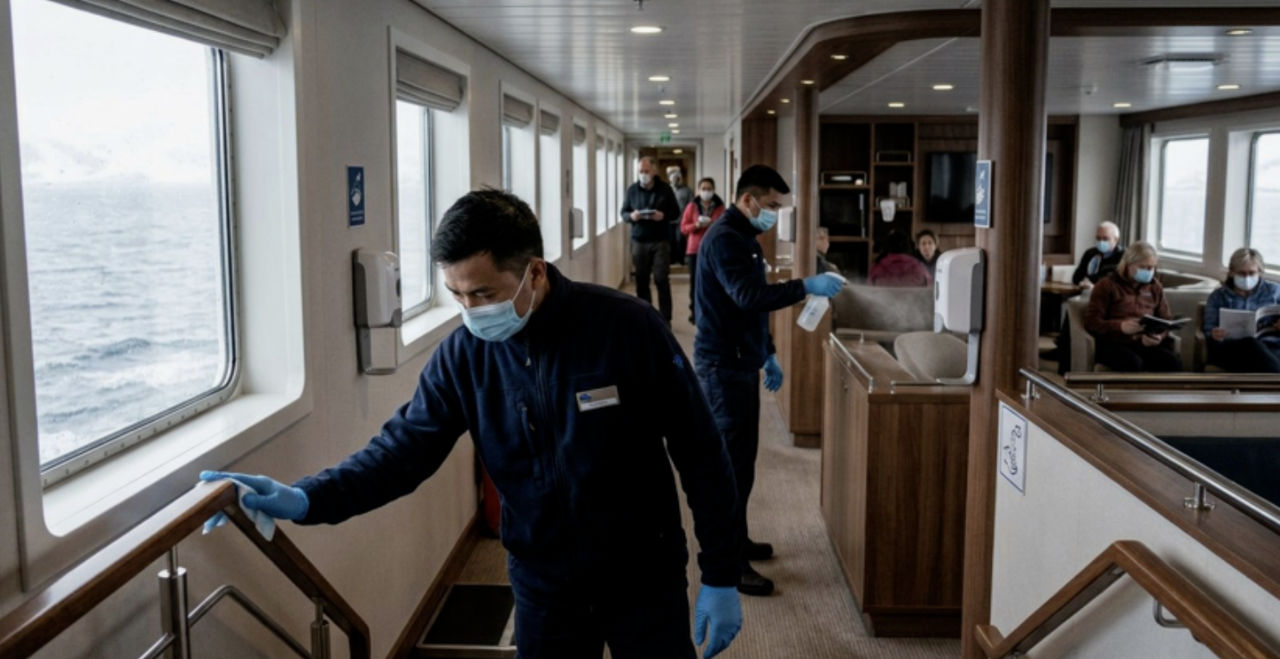 OMS: Zece curse de evacuare vor fi organizate pentru pasagerii vasului cu hantavirus.