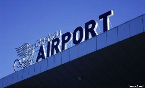 Măsuri sporite de securitate pe Aeroportul Internaţional Chişinău. Foto: timpul.md
