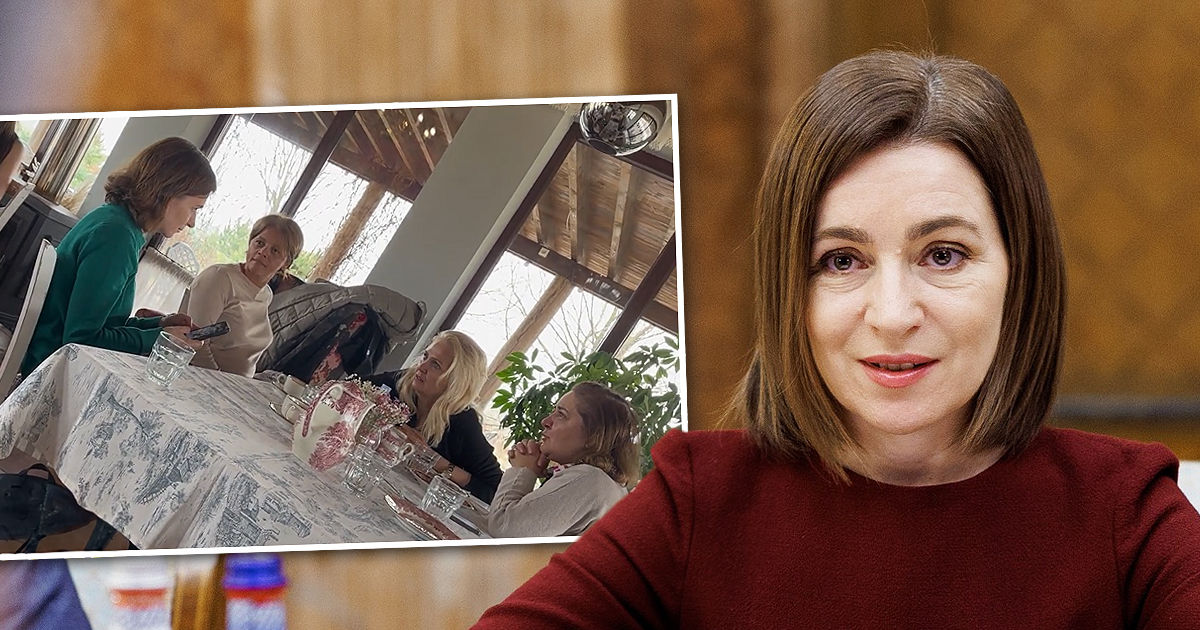 Санду об отдыхе с друзьями на винодельне: Свое потребление я оплатила сама. Коллаж: Point.md