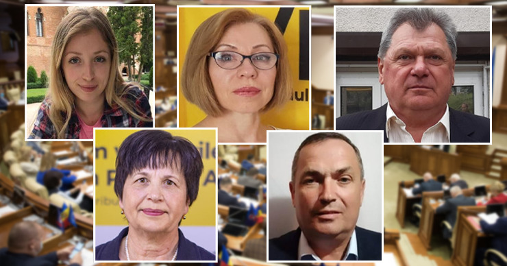 В парламентскую фракцию PAS вошли пять новых депутатов: КС утвердил мандаты. Коллаж Point.md.