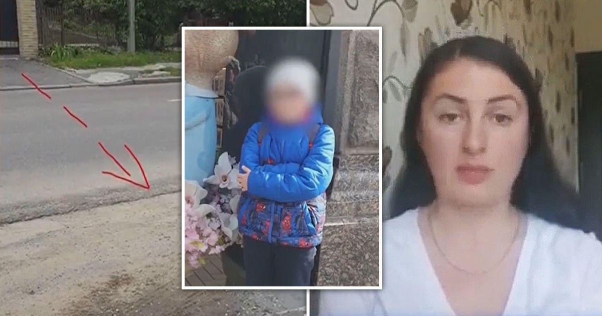Мать сбитого ребенка просит о помощи, полиция изучает видеозаписи. Коллаж Point.md.