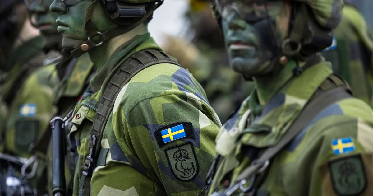 Suedia a desfășurat exerciții militare unice și a relatat despre acestea în limba rusă.