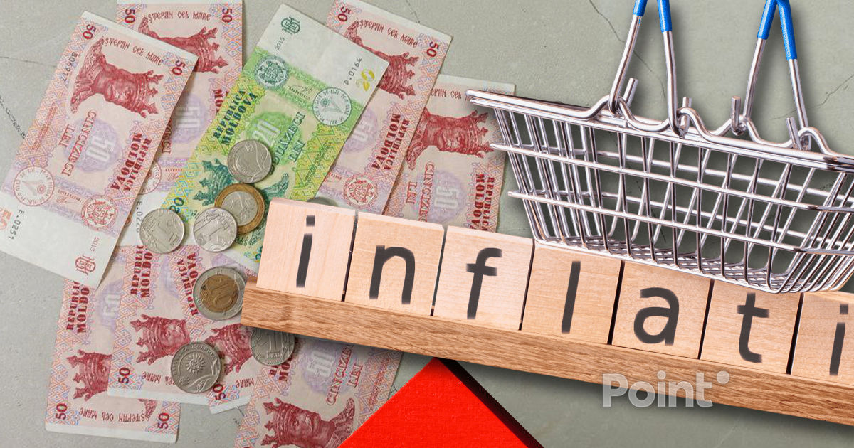 Inflația în Moldova a fost în martie de 1,3%, iar anuală de 5,8%.