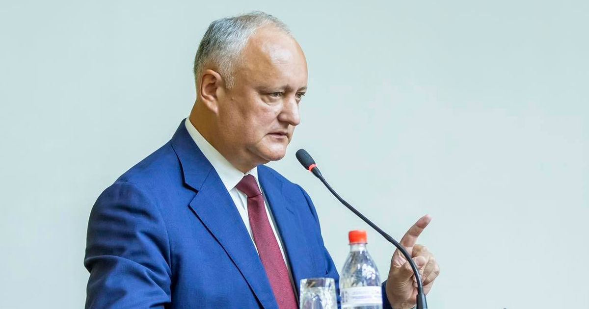 Dodon: Interzicerea Bisericii Ortodoxe din Moldova după exemplul Ucrainei va diviza țara.