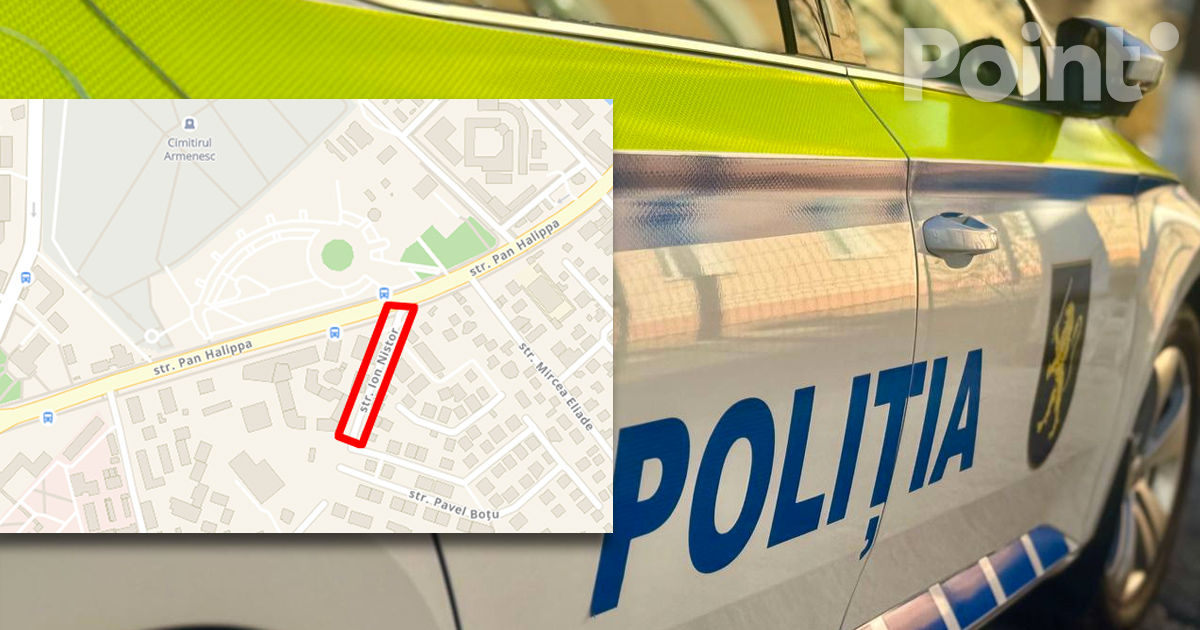 Circulația pe una dintre străzile din Capitală, interzisă până pe 14 februarie.