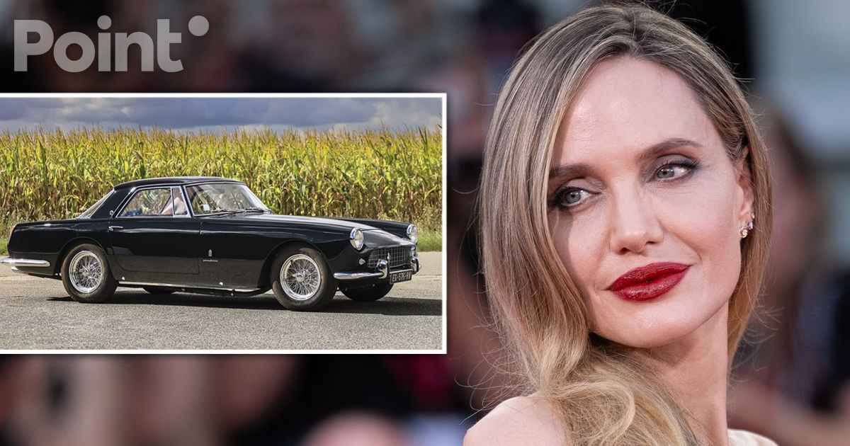 Supermașina Ferrari de colecție a Angelinei Jolie, scoasă la licitație.