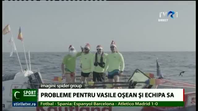 Mesaj de Anul Nou din partea tinerilor care traversează Atlanticul într-o barcă cu vâsle.