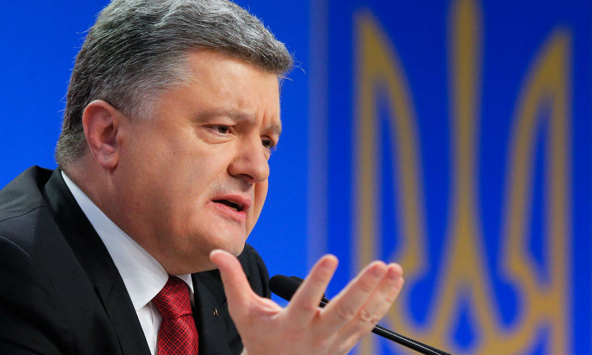 Экс-президент Украины Петр Порошенко.