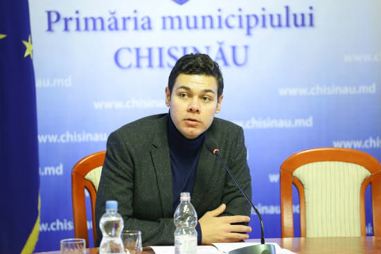 Муниципальный советник от ПСРМ Никита Цуркан. 