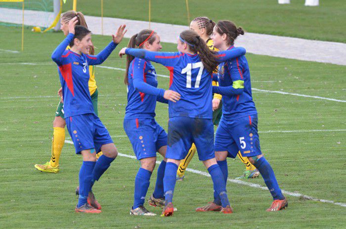 Naţionala Moldovei de fotbal feminin a câştigat grupa 1 din prima rundă preliminară pentru EURO 2017 şi a obţinut calificarea în următoarea fază a calificărilor.