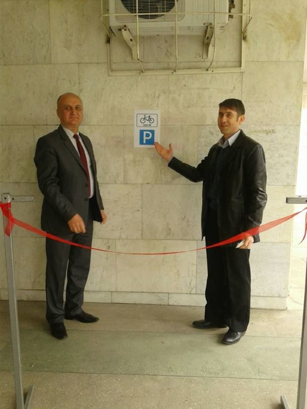 Cum UTM explică inaugurarea parcării inexistente. Foto: facebook.com