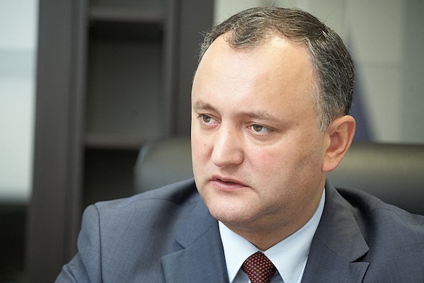 Додон рассказал о сговоре Воронина с Филатом и Плахотнюком.