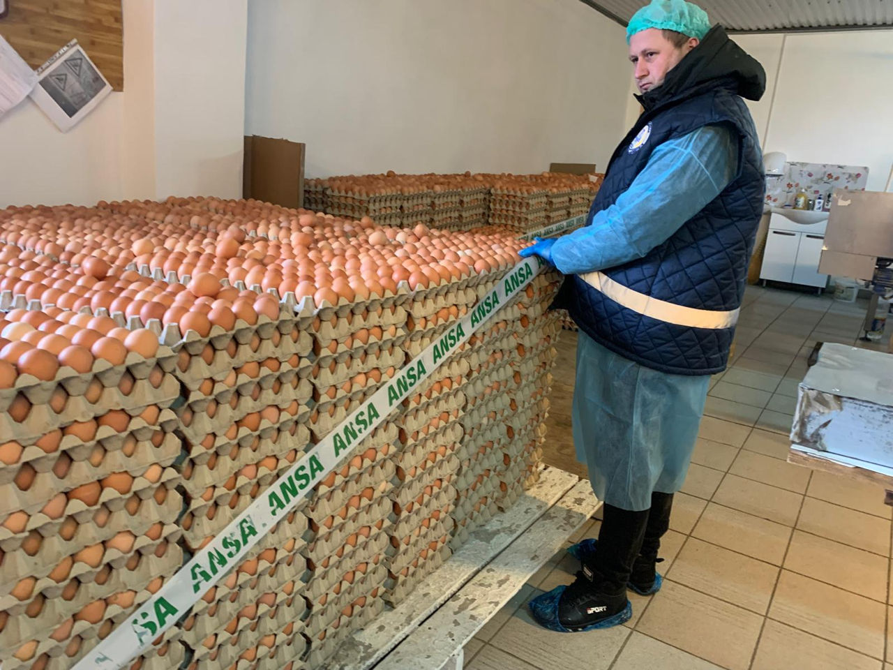 ANSA retrage ouă de găină în urma descoperirii unei substanțe interzise.