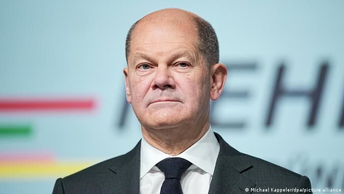 Канцлер Германии Олаф Шольц.