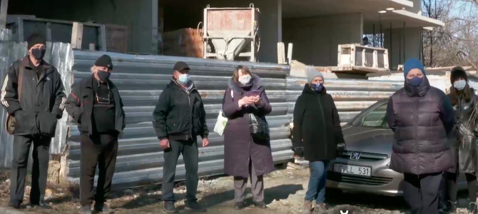 Очередной скандал вокруг новостроя на столичной улице Евгения Коки. 