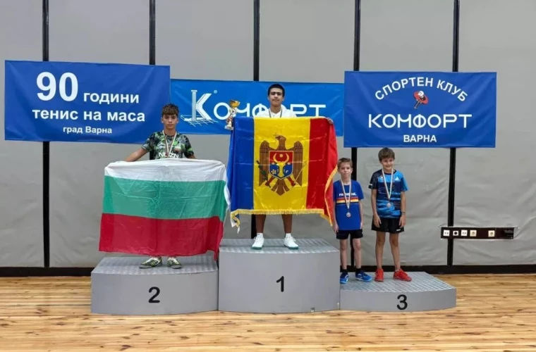 Sportivul David Șargu a obținut medalia de aur la un turneu din Bulgaria.